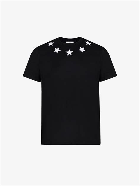 givenchy polo shirt stars|givenchy distressed t shirt.